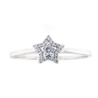Anello Fanton Gioielli Donna ANELLI DIAMANTI in Oro bianco Diamante 0.12 Ct FGDIAANE08A - FGDIAANE08A